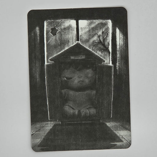 Hirono Shelter - Card Confirmed Mantel Clock