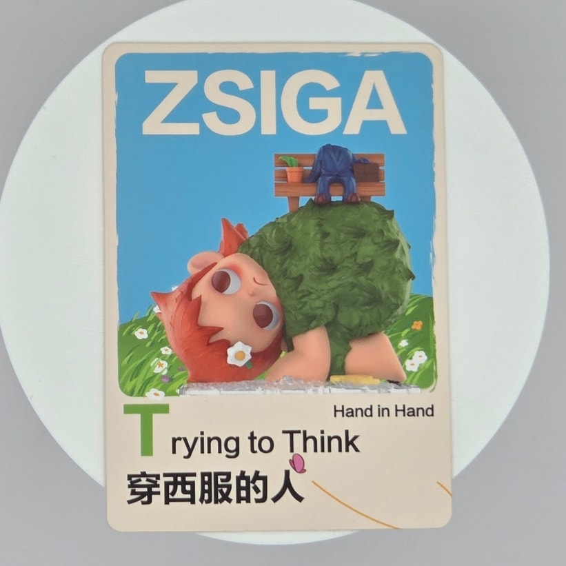 Popmart - Hand in Hand - Card Confirmed Trying to Think