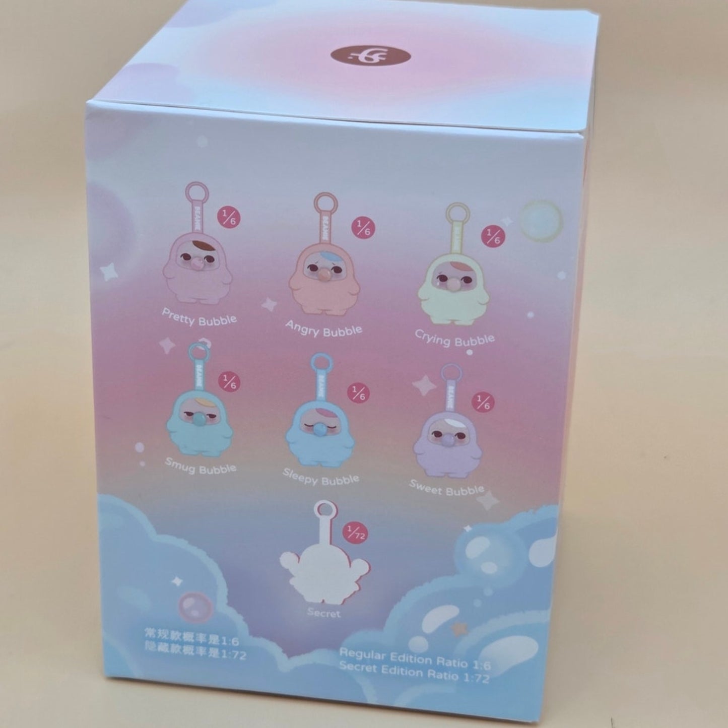 Pucky Beanie Bubble UP - Card Confirmed Angry Bubble