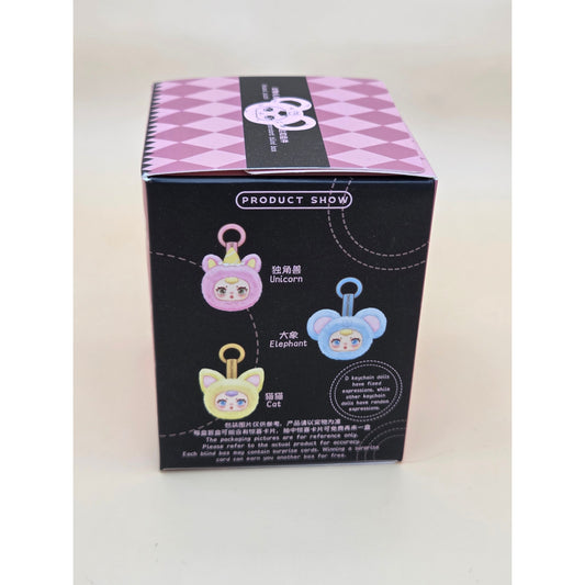Animal Plush Keychain Pendant - Blind