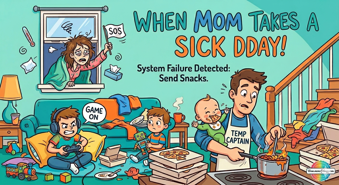 When Mom Gets Sick: A Survival Guide for the Rest of the Crew