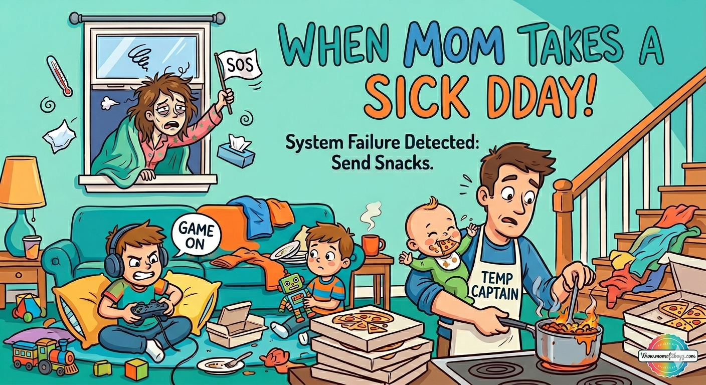 When Mom Gets Sick: A Survival Guide for the Rest of the Crew