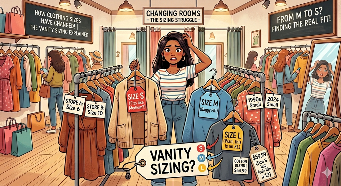 Why Does Your Size Keep Changing? The Confusing World of "Vanity Sizing"
