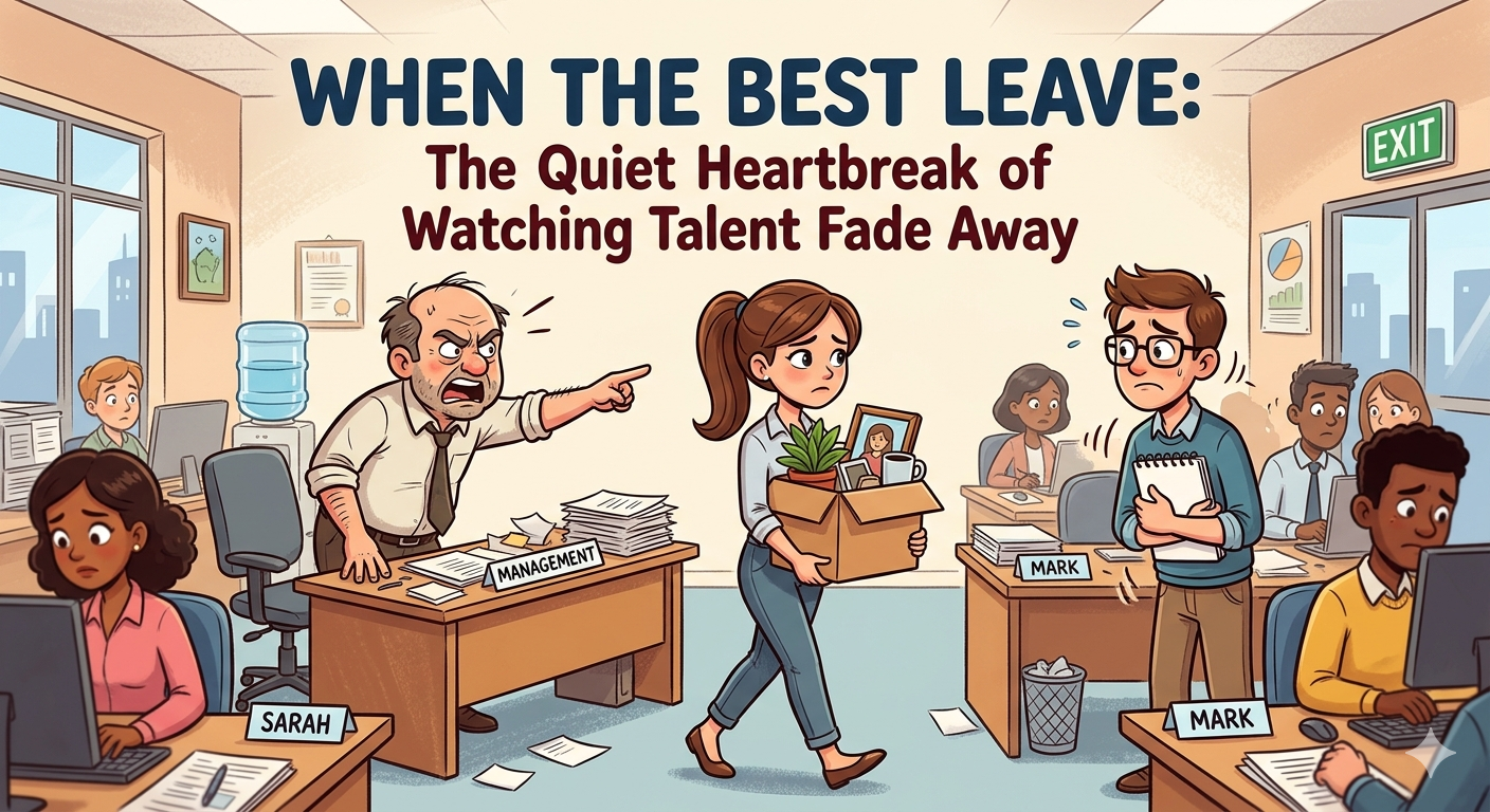 When the Best Leave: The Quiet Heartbreak of Watching Talent Fade Away
