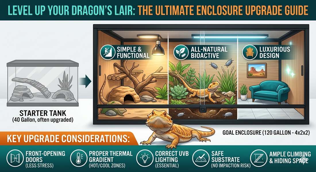 Level Up Your Dragon’s Lair: The Ultimate Enclosure Upgrade Guide