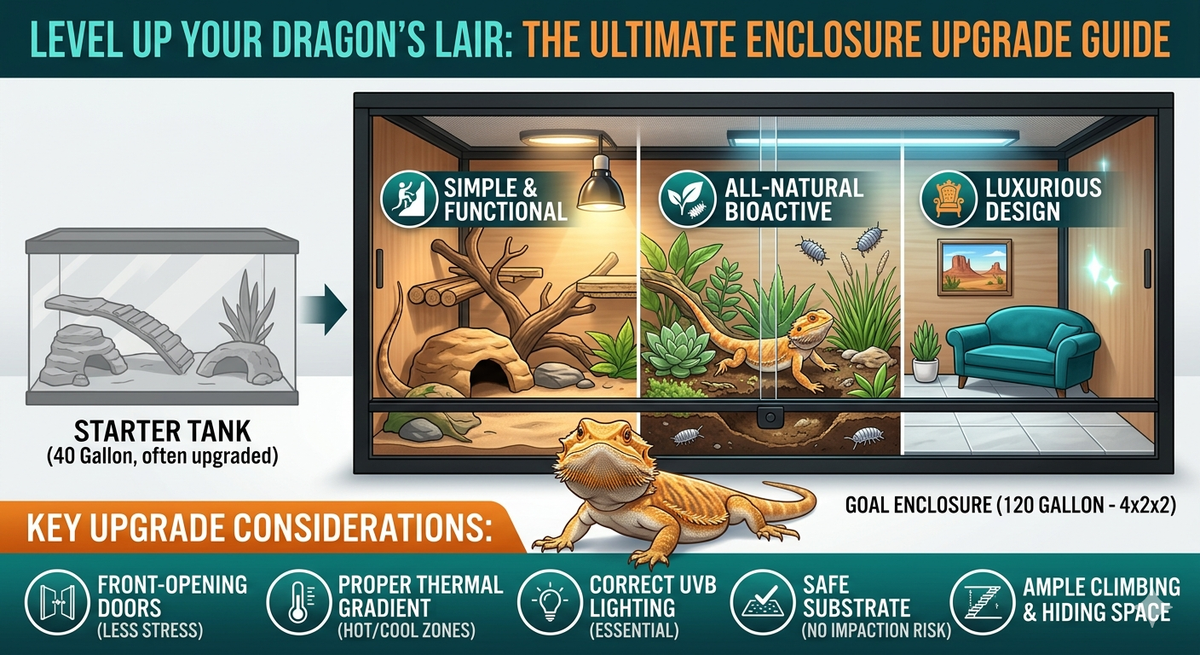 Level Up Your Dragon’s Lair: The Ultimate Enclosure Upgrade Guide
