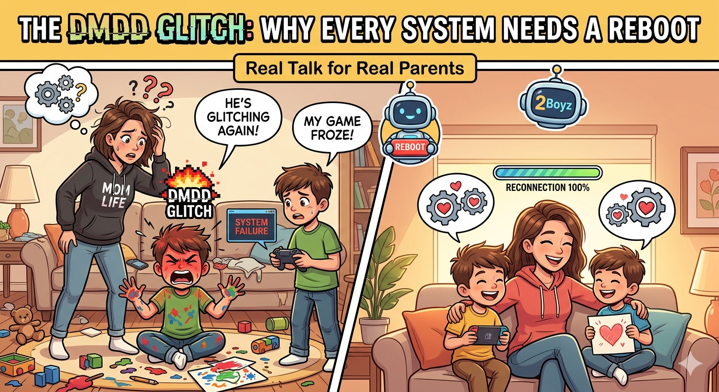 The DMDD Glitch: Why Every System Needs a Reboot