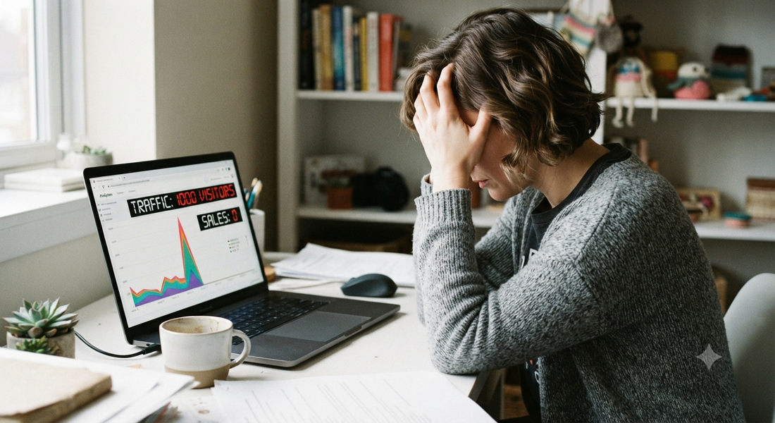 The Phantom Traffic Trap: When 1,000 Visits Don’t Equal a Single Sale