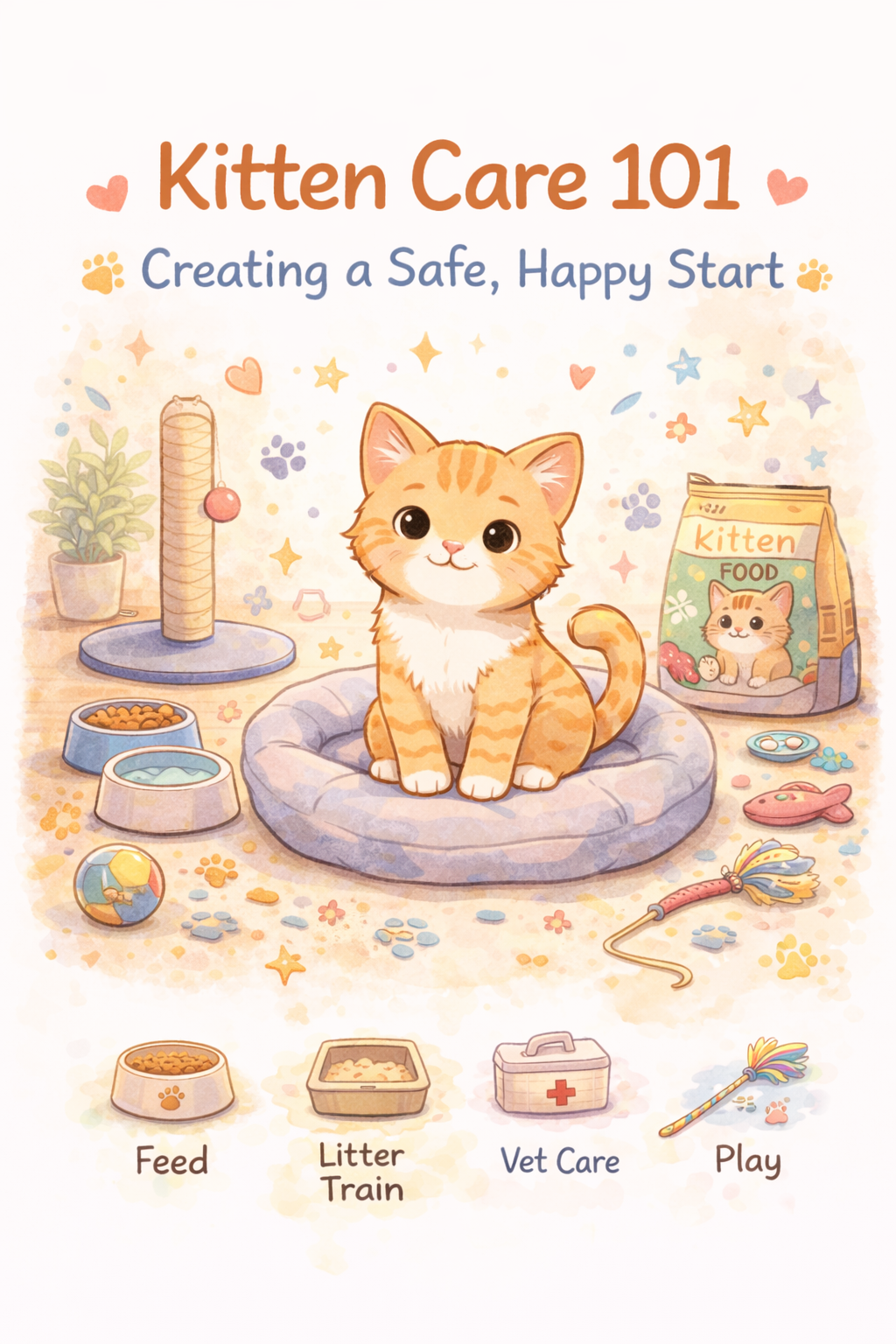 Kitten Care 101: Creating a Safe, Happy Start