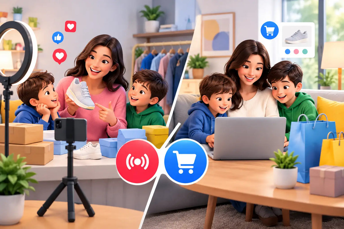 Live Selling Versus Online Shopping: Which Wins?