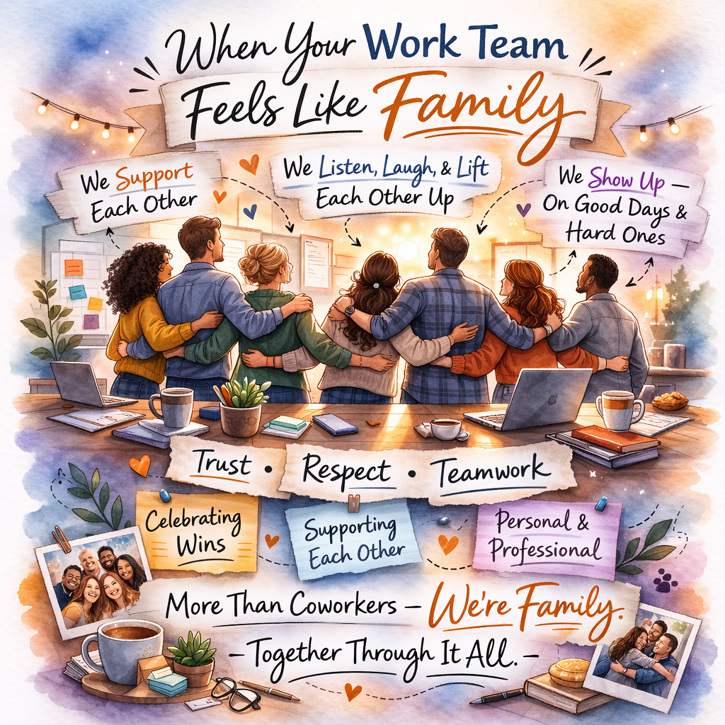 When Your Work Team Feels Like Family