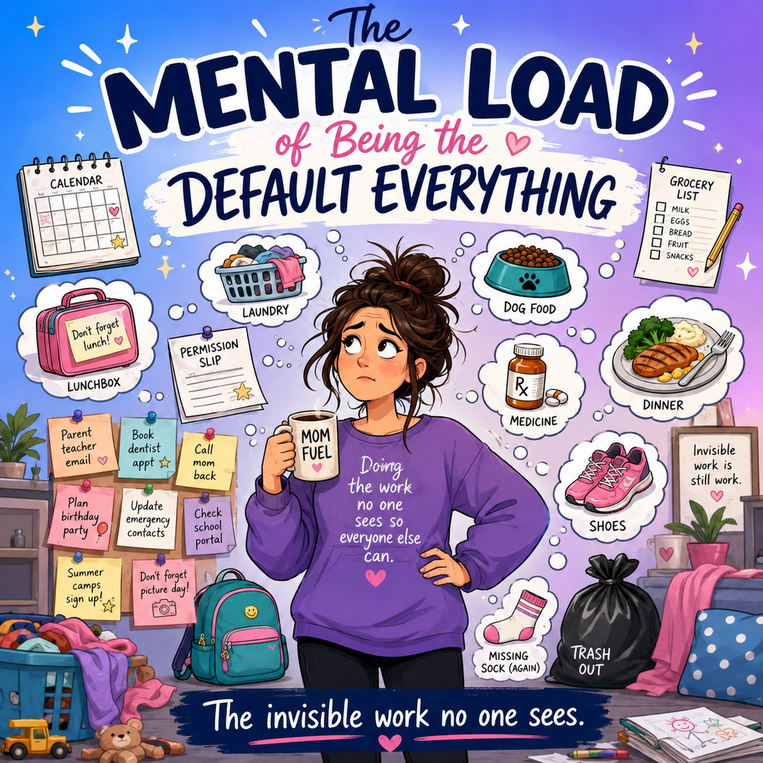 The Mental Load of Being the Default Everything
