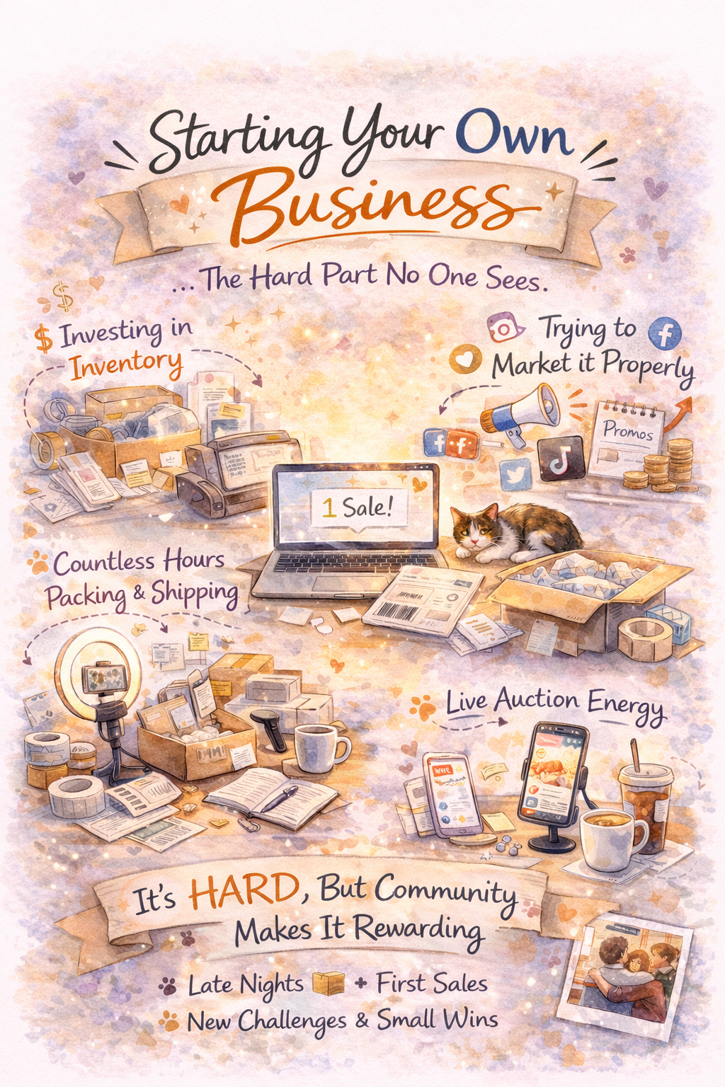 Starting Your Own Business: The Part No One Sees