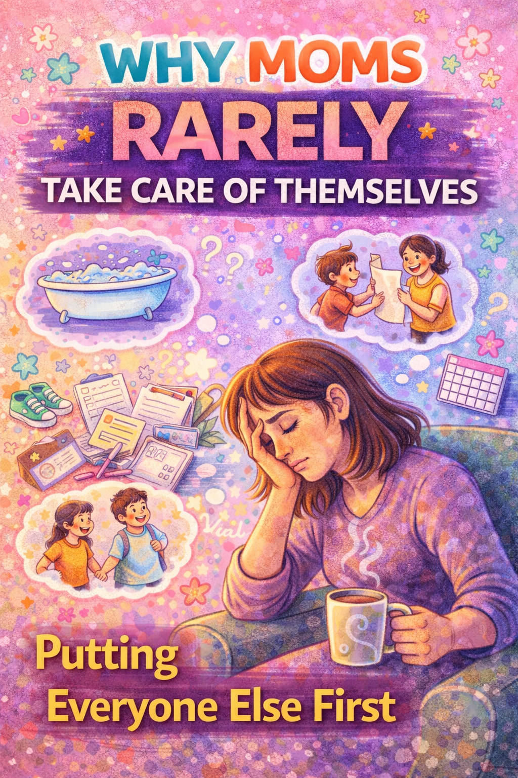 Why Moms Rarely Take Care of Themselves