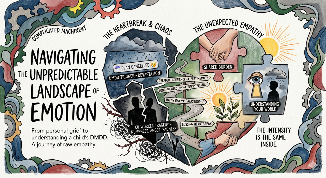 The Unpredictable Landscape of Emotion: Navigating the Extreme, the Mundane, and the Devastating