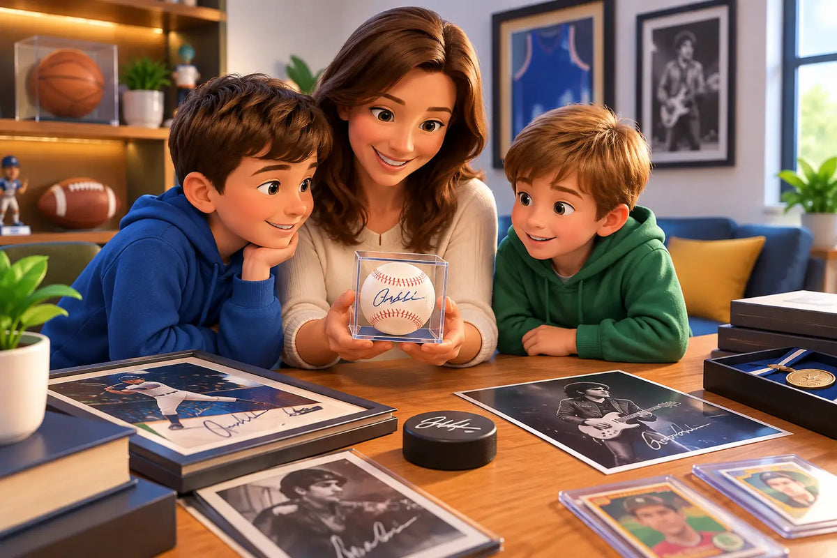 Autographs and Memorabilia Worth Keeping