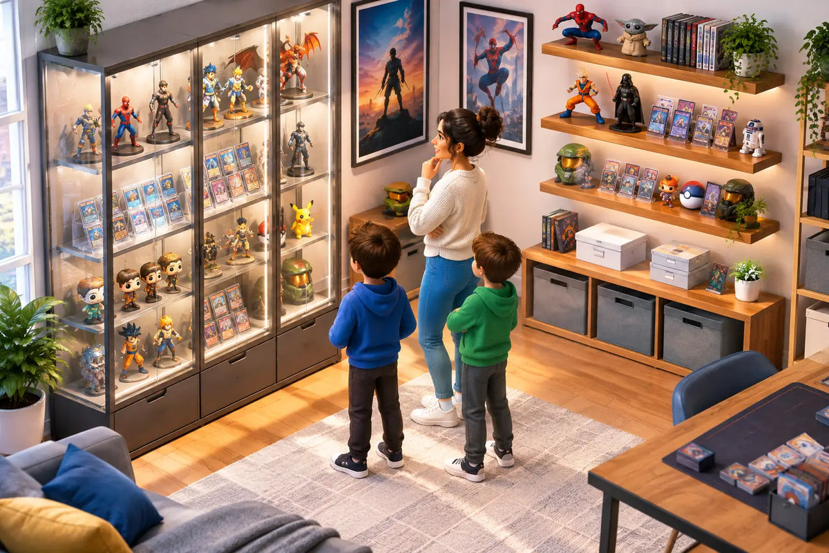 Collectible Display Cases Versus Shelves?