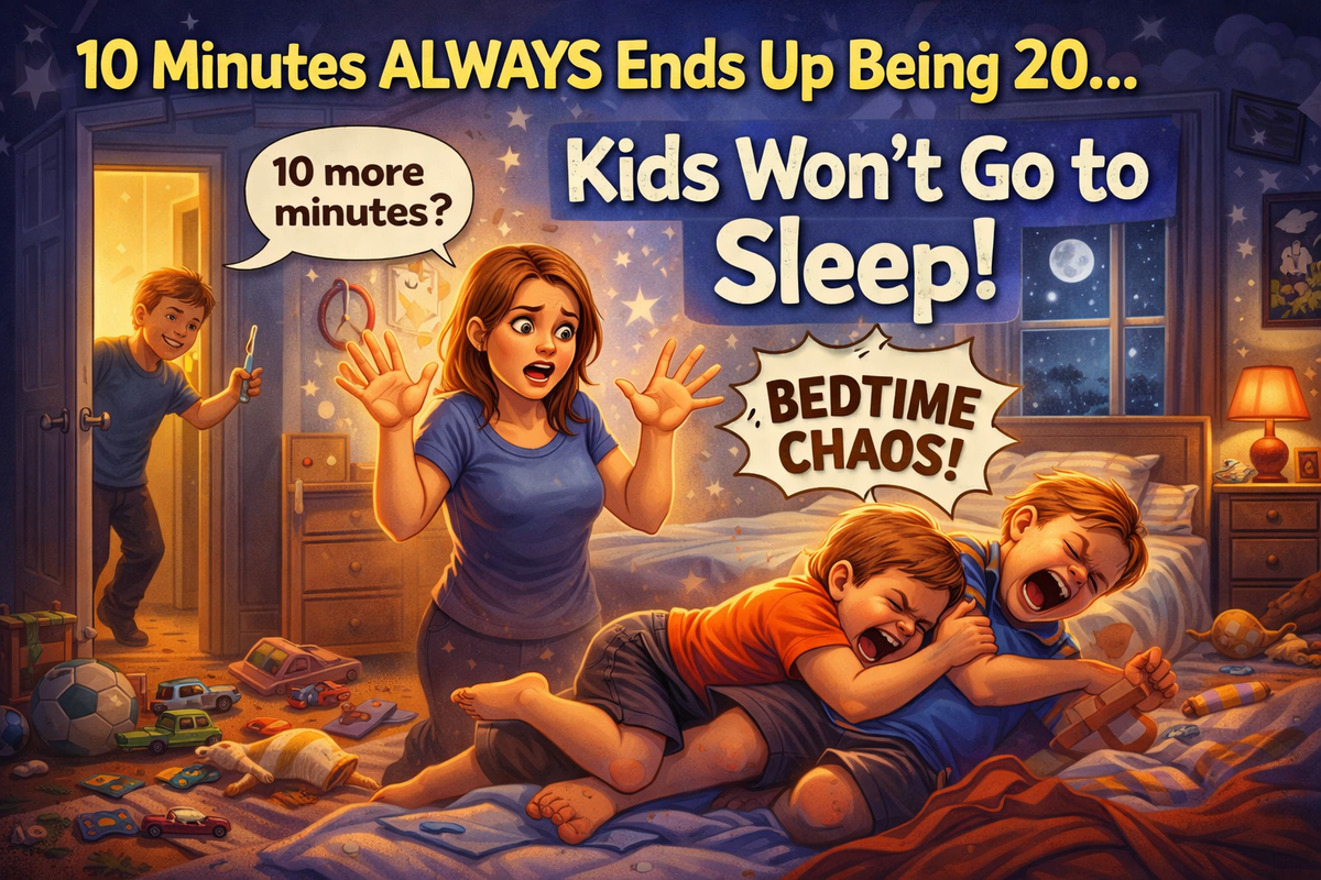 Bedtime Is a Scam (According to My Kids)