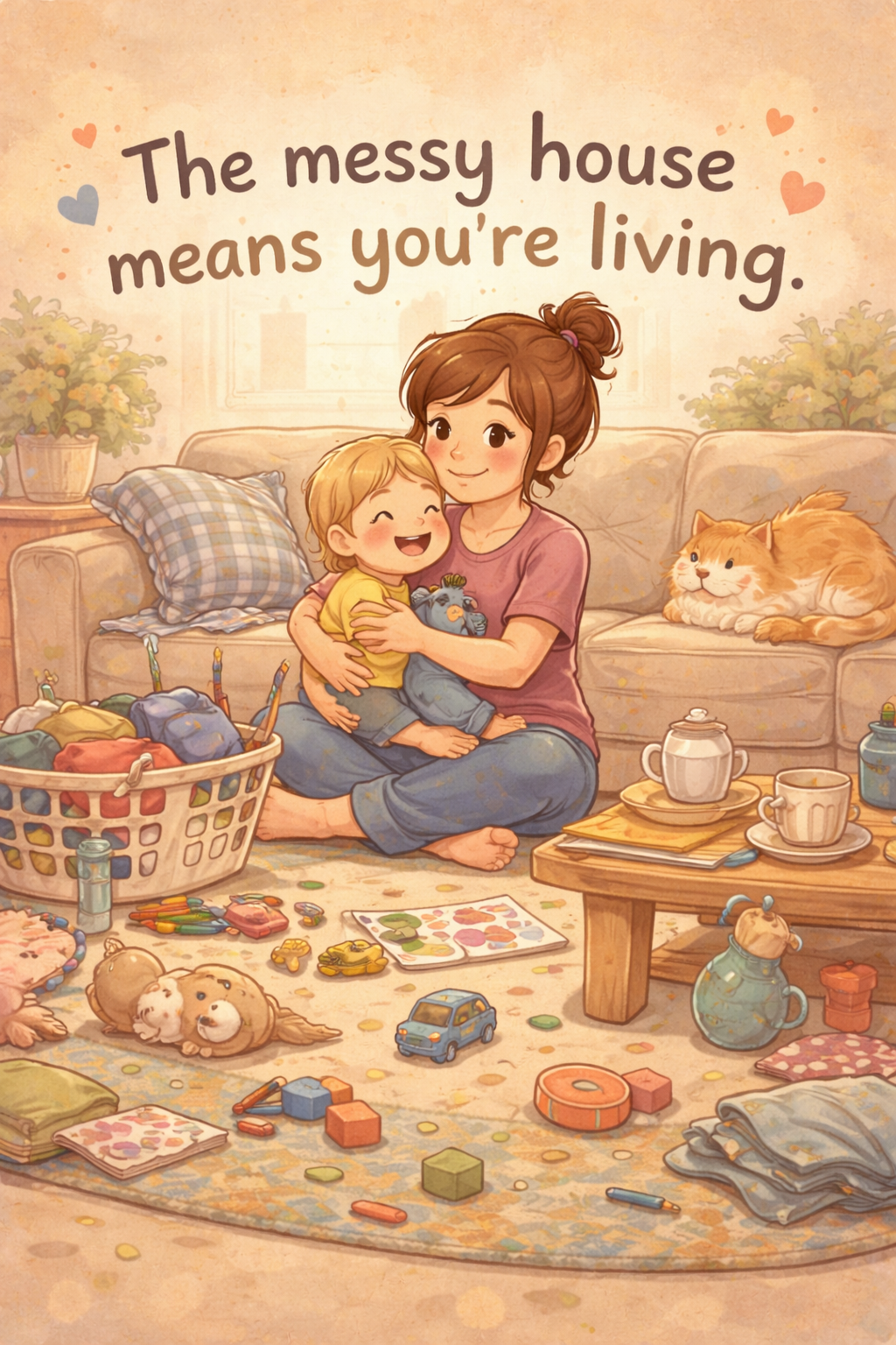 The Messy House Means You’re Living
