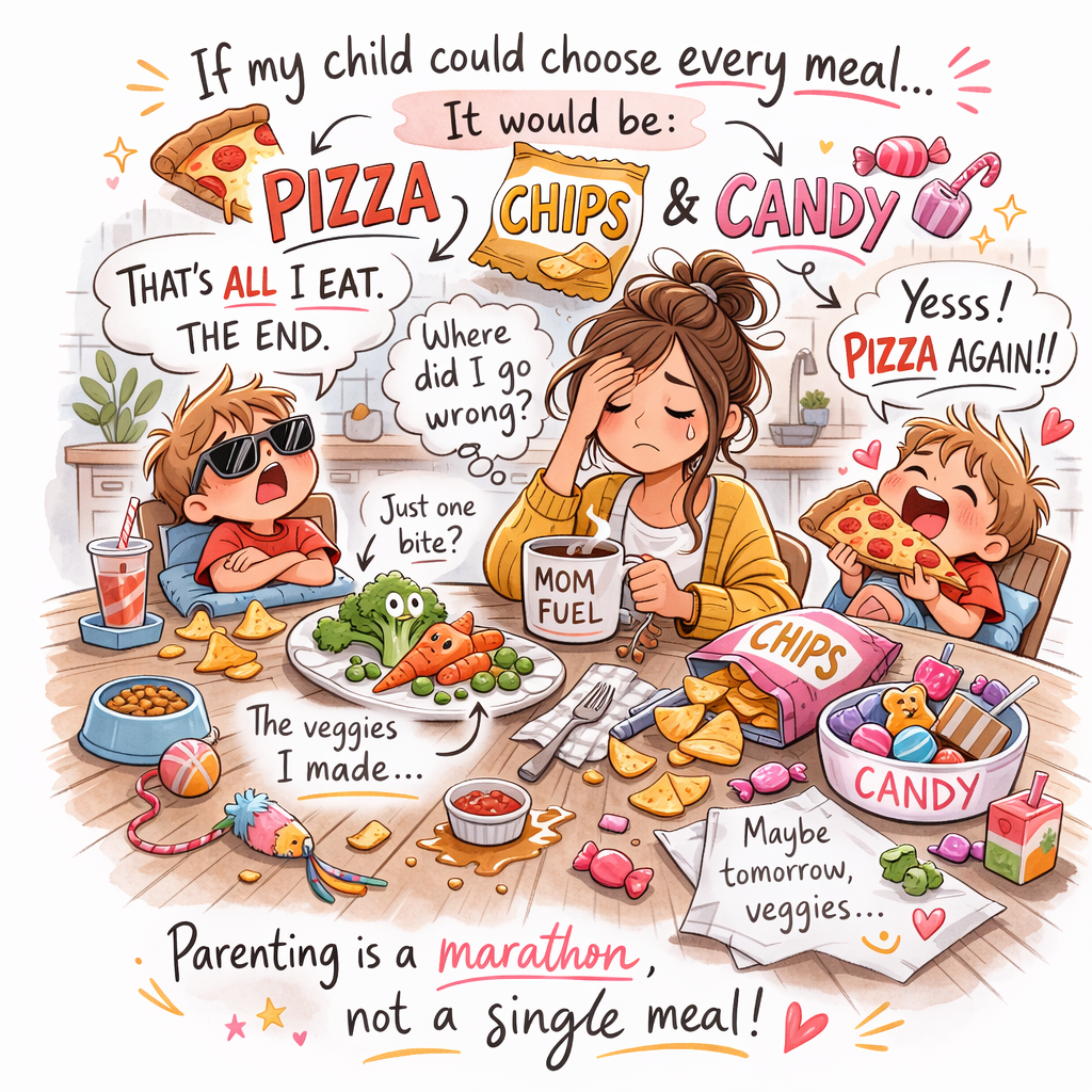 Living With a Picky Eater (Send Help… and Pizza)