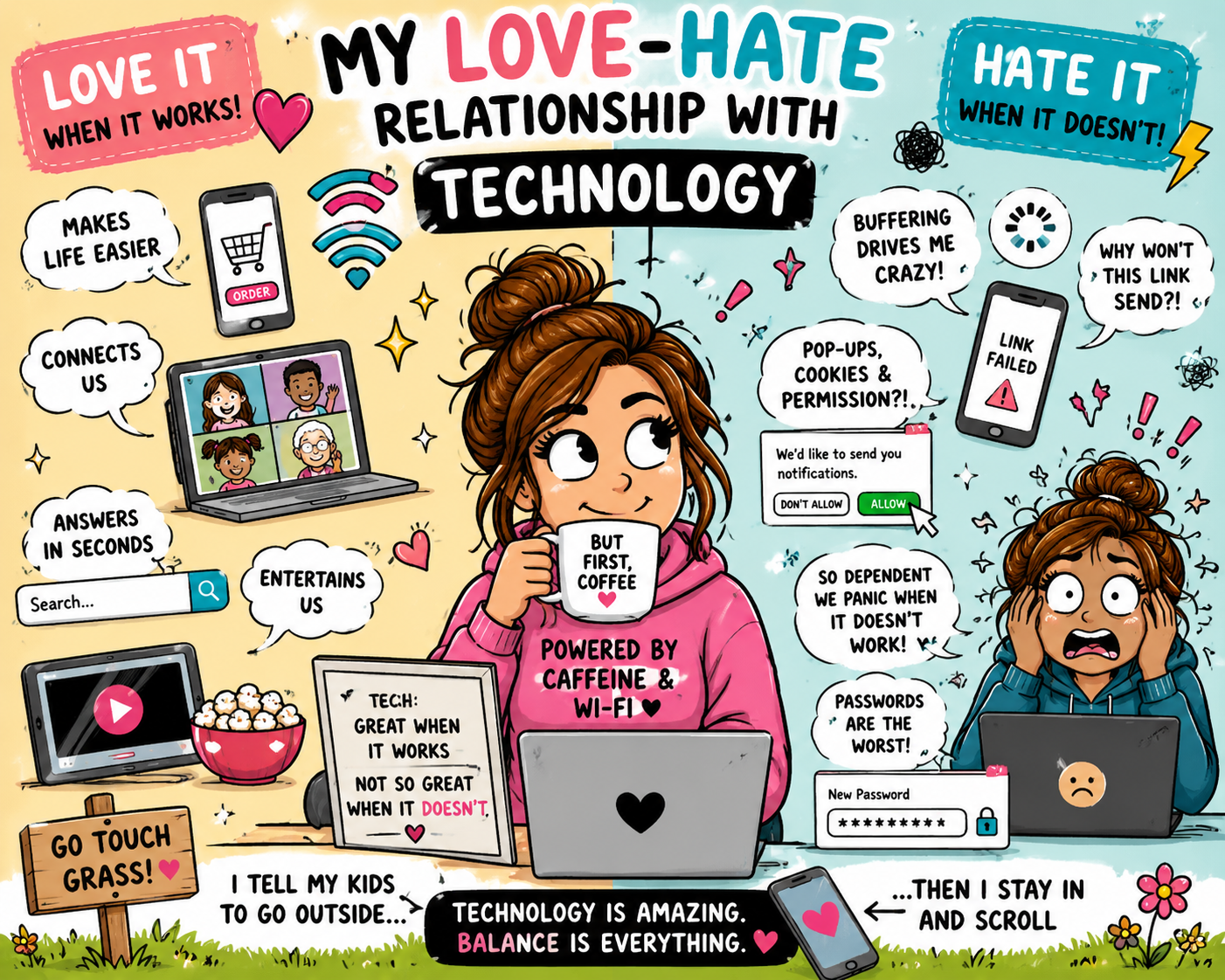 Love-Hate Relationship With Technology