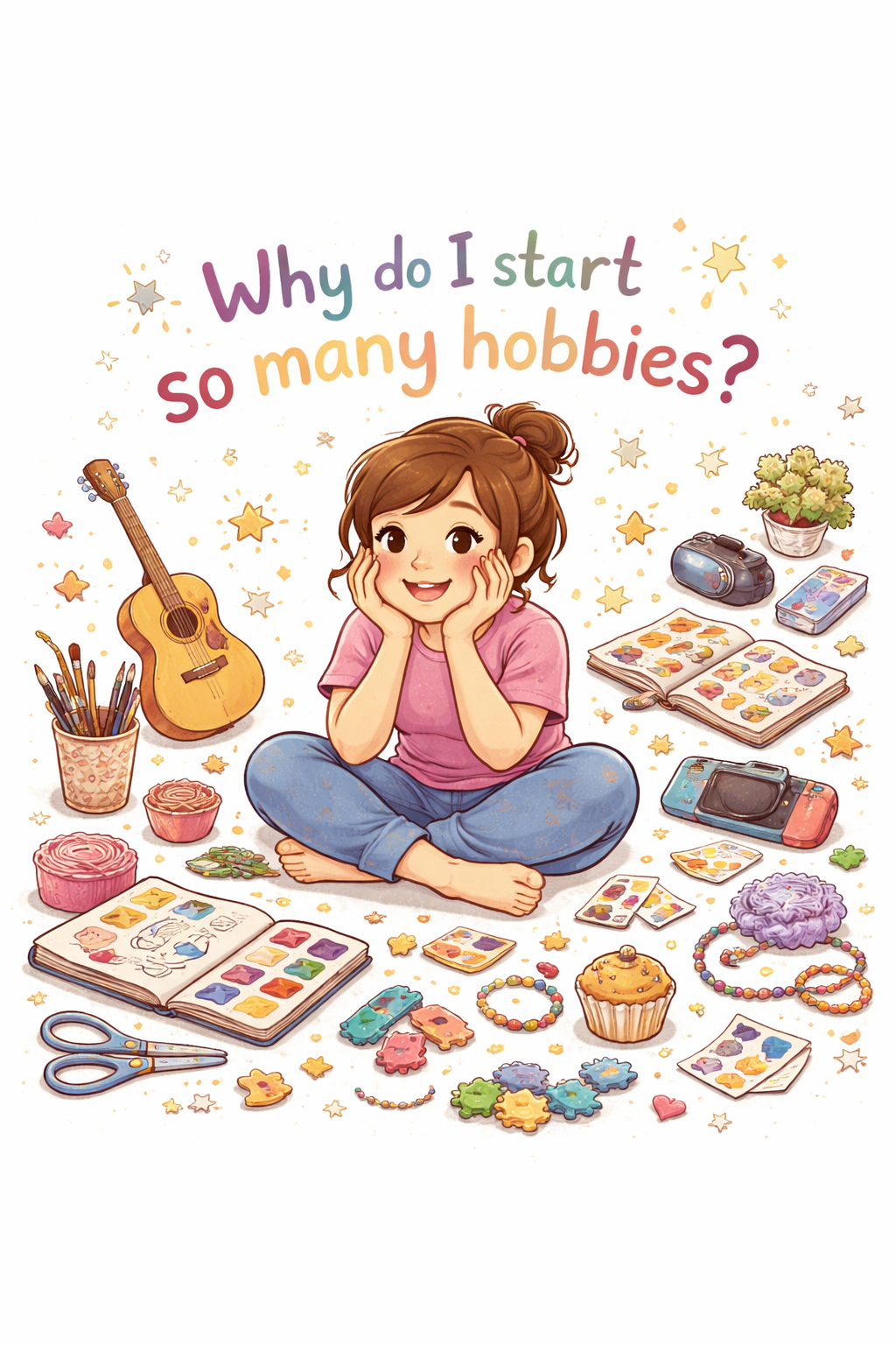 ADHD and Hobbies: Why We Start Everything (and That’s Okay)