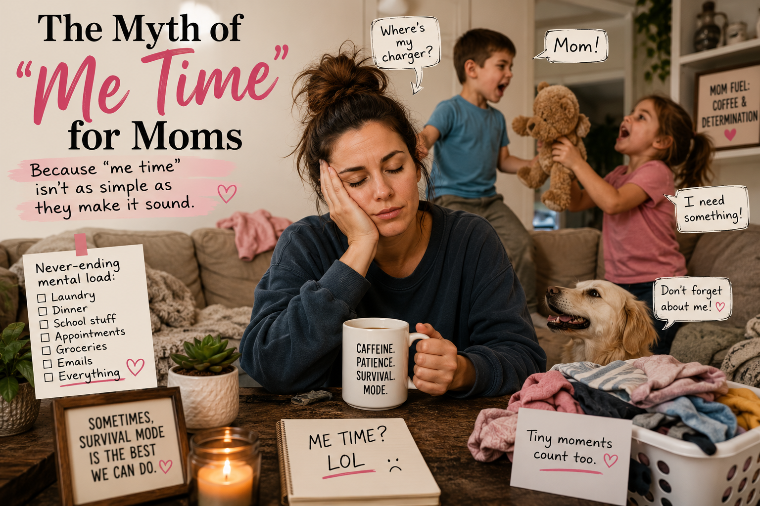 The Myth of “Me Time” for Moms