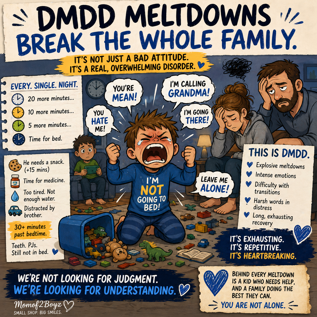When DMDD Meltdowns Break the Whole Family