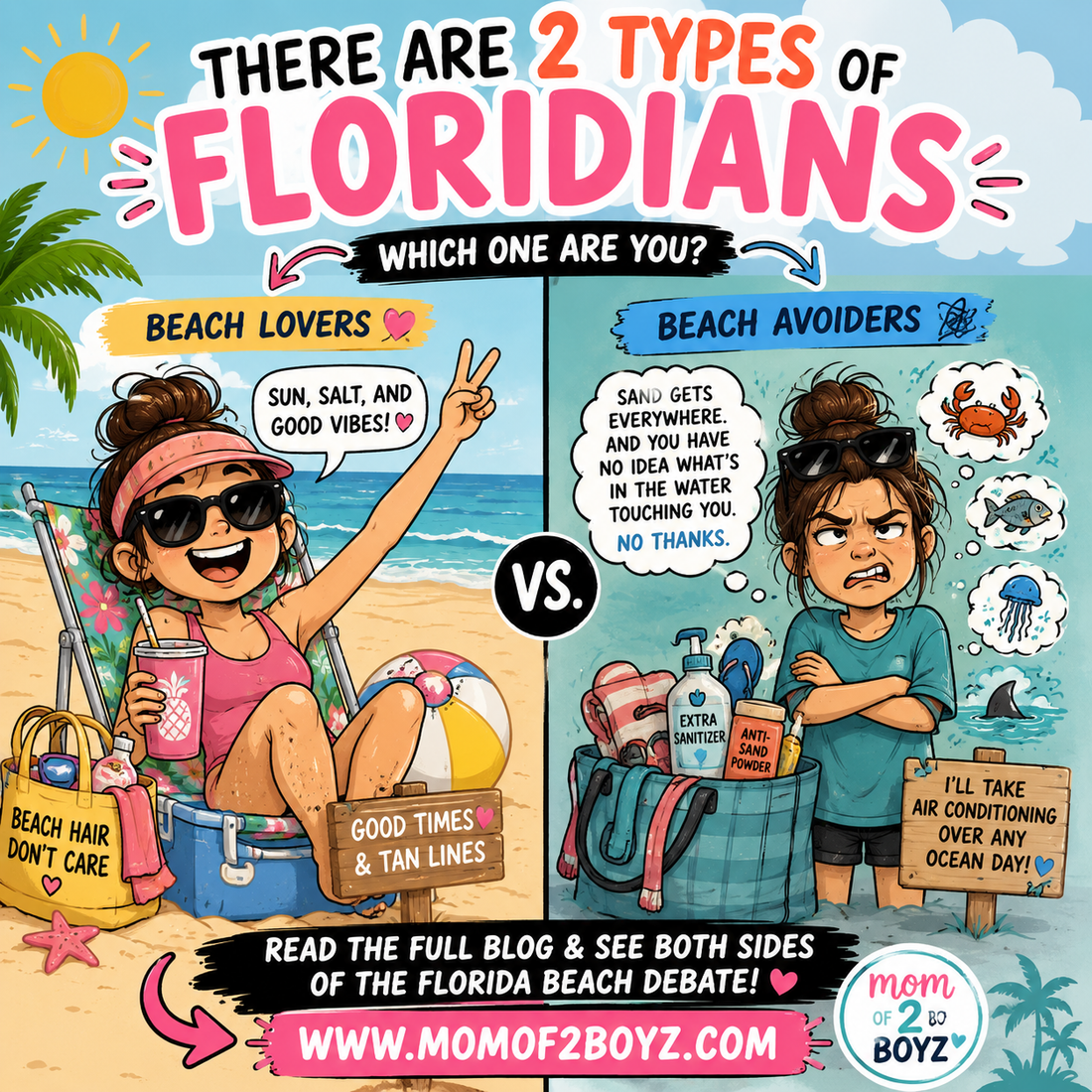 There Are Two Types of Floridians: Beach People… and People Who Avoid It at All Costs