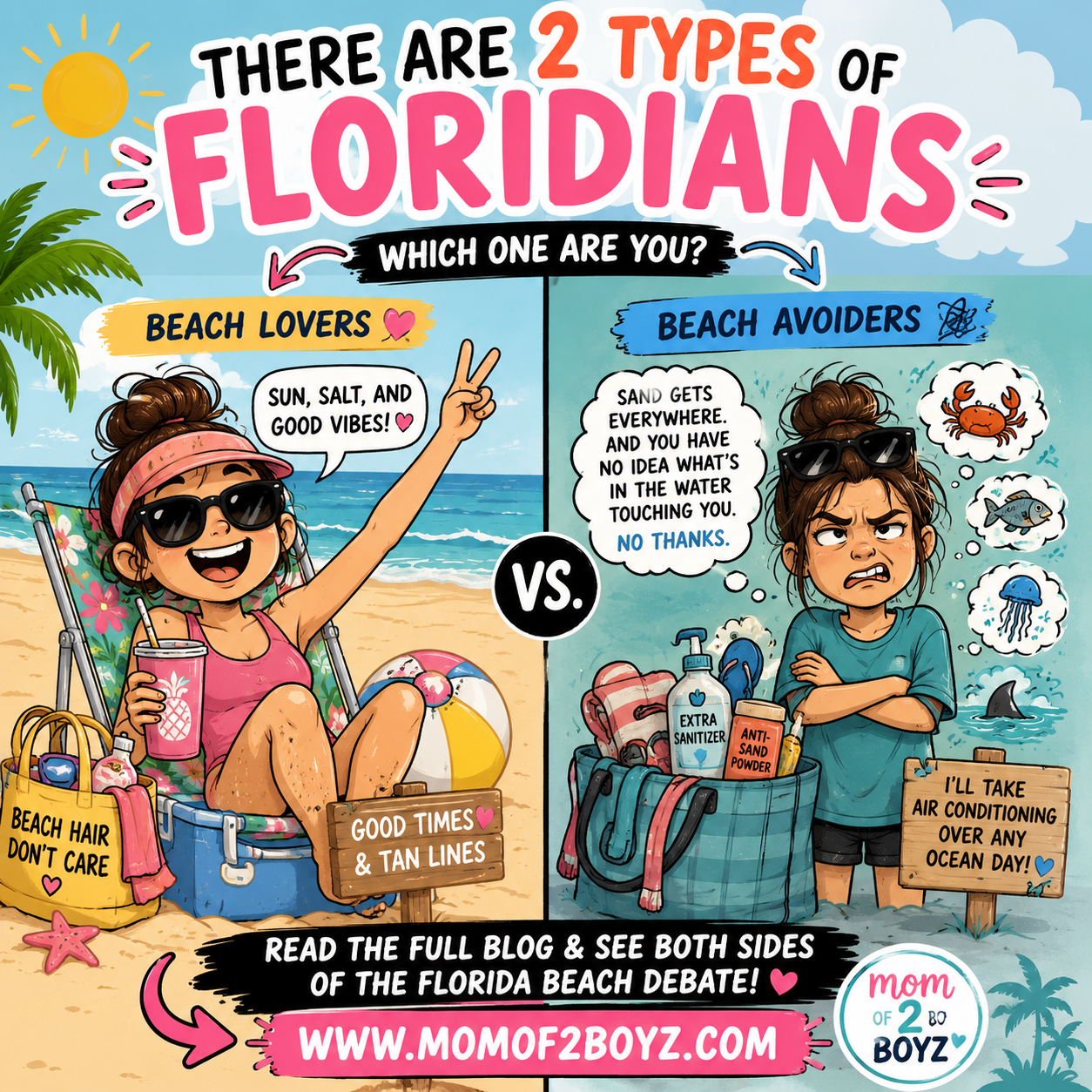 There Are Two Types of Floridians: Beach People… and People Who Avoid It at All Costs