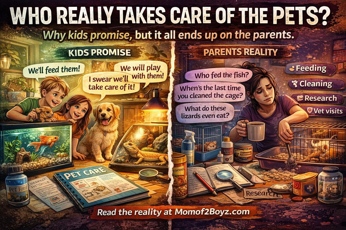The Family Pet Is Almost Never the Kids’ Pet