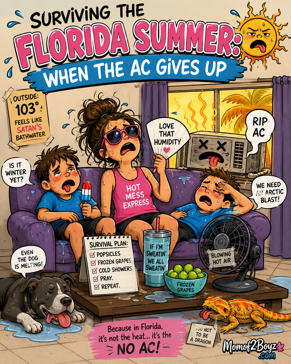 Surviving the Florida Summer: When the AC Gives Up