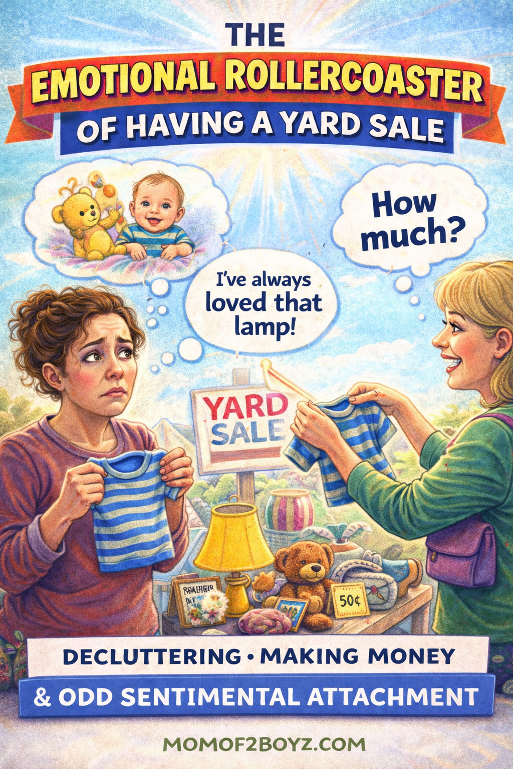 The Emotional Rollercoaster of Having a Yard Sale