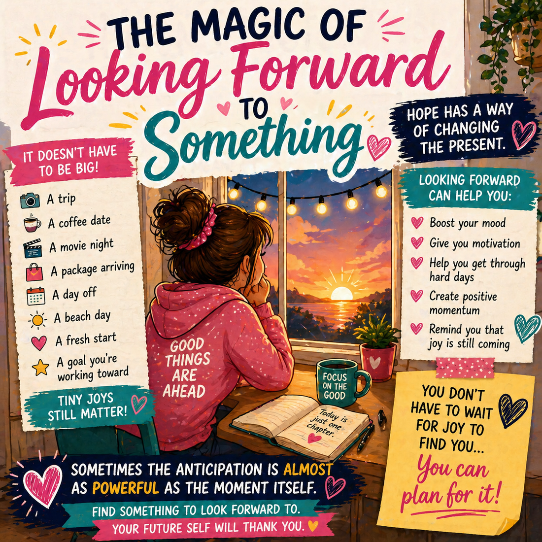 The Magic of Looking Forward to Something