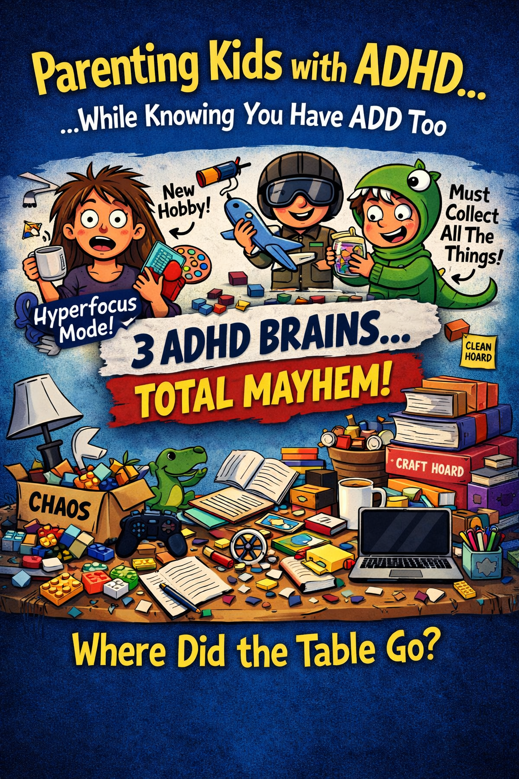 Parenting Kids With ADHD While Secretly Knowing You Have It Too