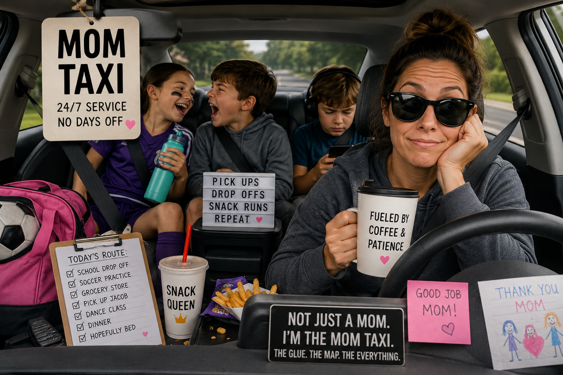 The Mom Taxi Never Clocks Out