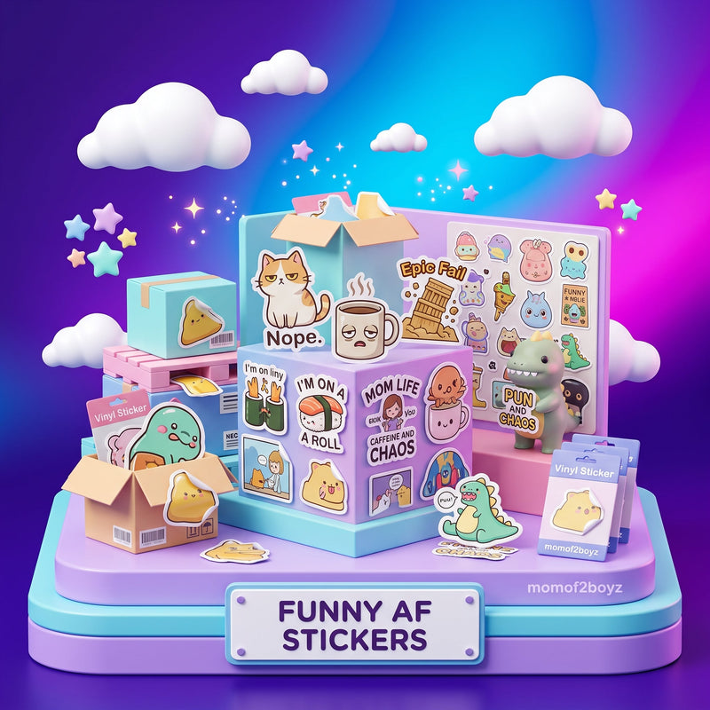 Funny AF Stickers