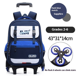 Dark Blue 6 Wheels