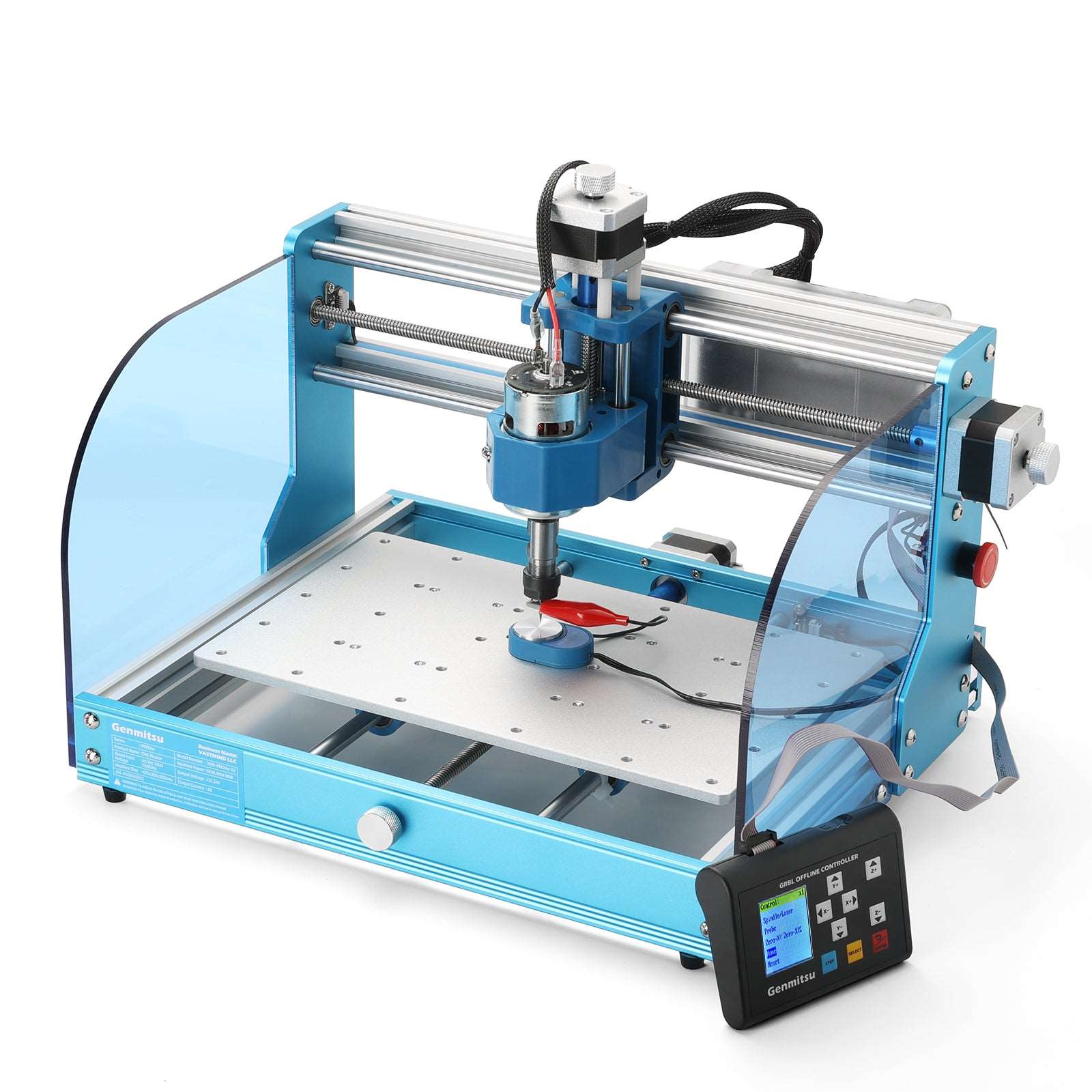 3018-PROVer V2 Desktop CNC Router Kit, Semi Assembled For Entry Level User