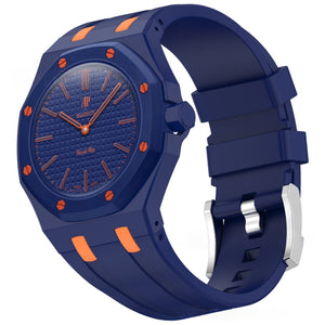 Dark Blue And Orange