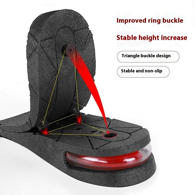 Height Increasing Insole For Women Invisible Comfortable Height Increasing Insole Men Sweat Absorbent