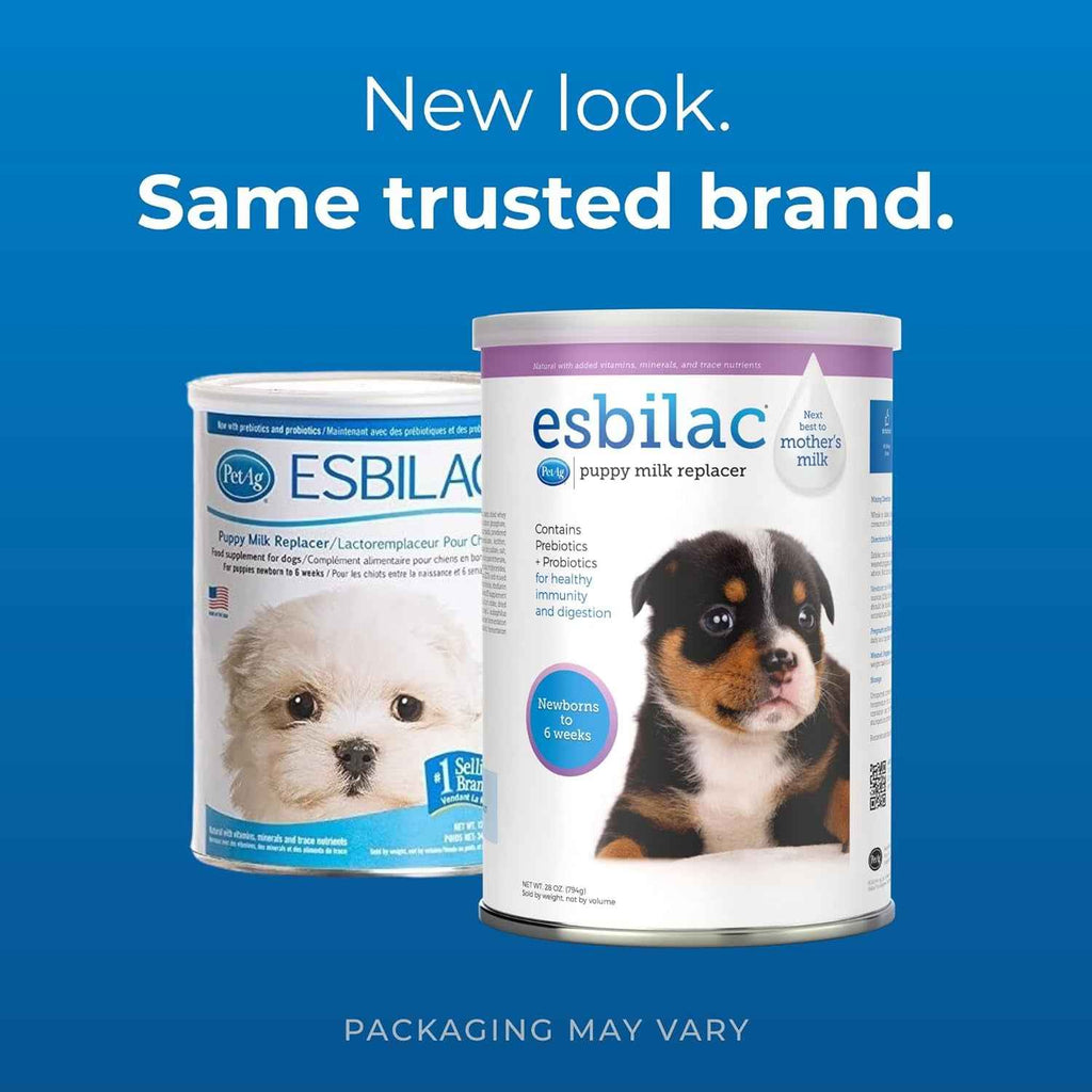 Puppy Milk Replacer 12oz Powder Prebiotics Probiotics Newborn Formula