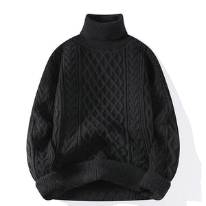 Black With High Collar