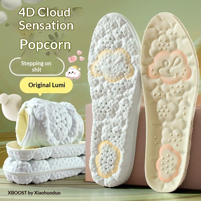 Ultra-soft Latex Pain-relief Insoles For Women