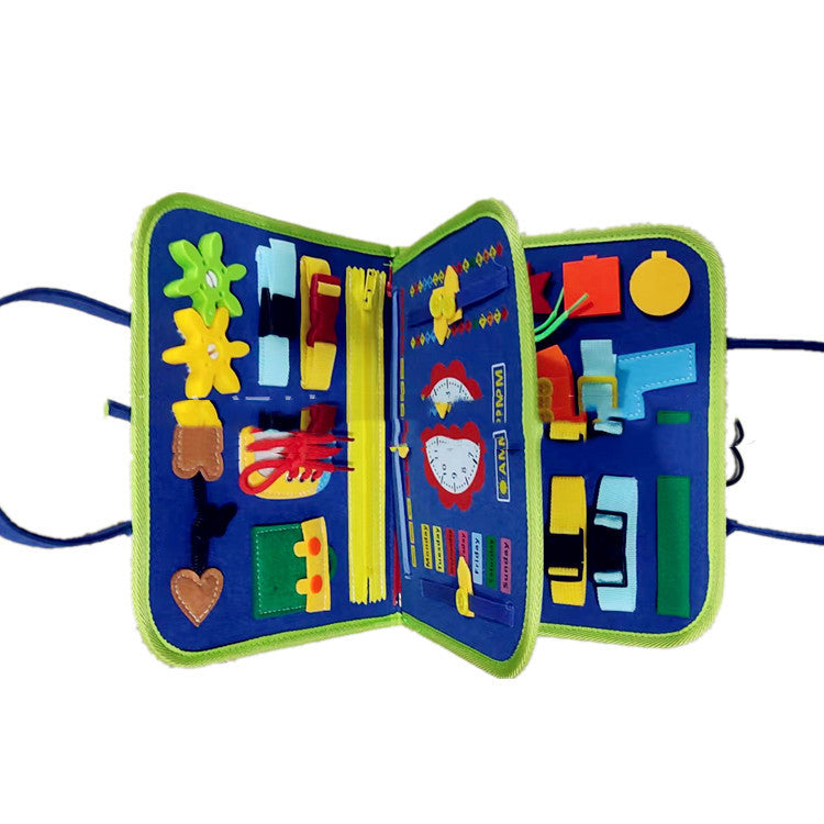 Buttons & Dressing Busy Book
