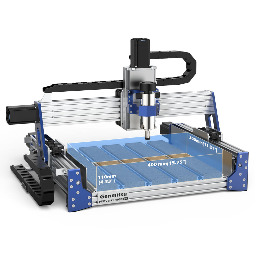 PROVerXL 4030 V2 Desktop CNC Router, Closed-Loop Motors, Ball Screw Drive, Available with Vectric Software