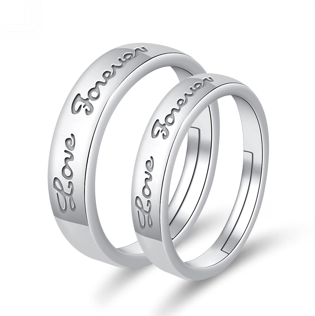 Moissanite Engagement Couple Couple Rings