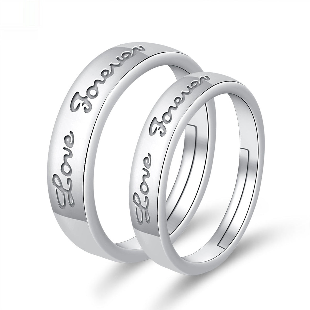 Moissanite Engagement Couple Couple Rings