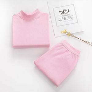 High Collar In Pink