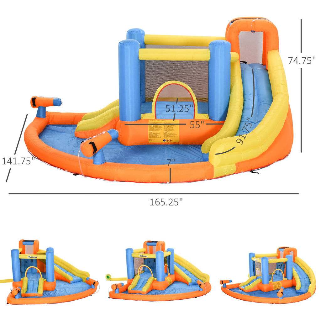 Splash Castle 5-in-1 Bounce House